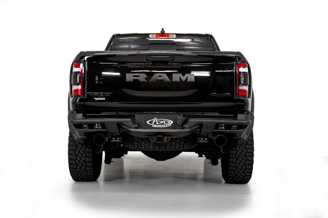 Addictive Desert Designs 2021-2024 Ram TRX PRO Bolt-On Rear Bumper – on the trail, image 2 of 10
