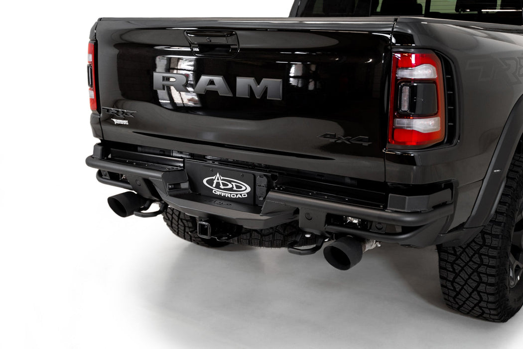 Addictive Desert Designs 2021-2024 Ram TRX PRO Bolt-On Rear Bumper – on the trail, image 5 of 10