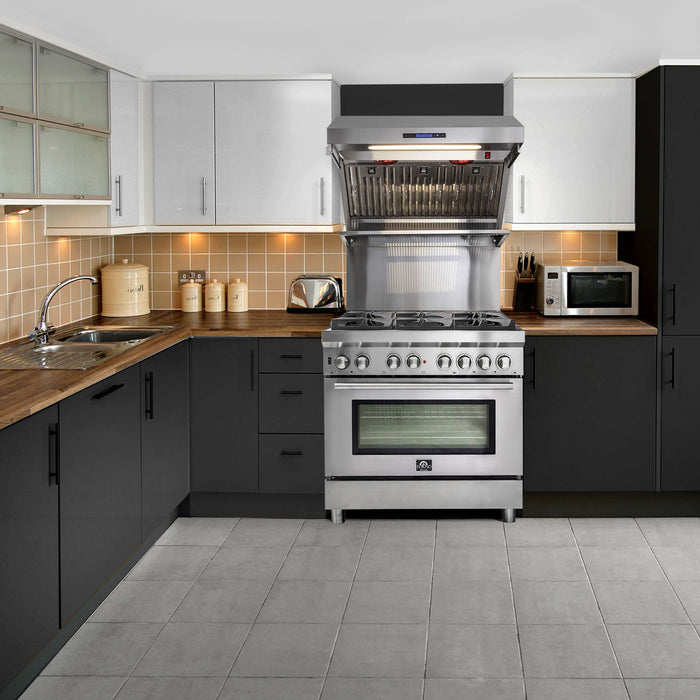 Forno Savona Wall Mounted Range Hood - view 10