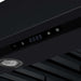 Forno Ambassador 48-inch range hood in black touch control panel detail