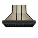 Forno Ambassador 48-inch range hood in black front view