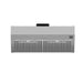 Forno Bari Under Cabinet Range Hood - view 1