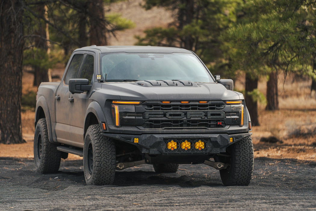 Addictive Desert Designs 2021-2026 Ford F-150 Raptor/Raptor R Bomber Front Bumper (Baja Designs) – image 11 of 19