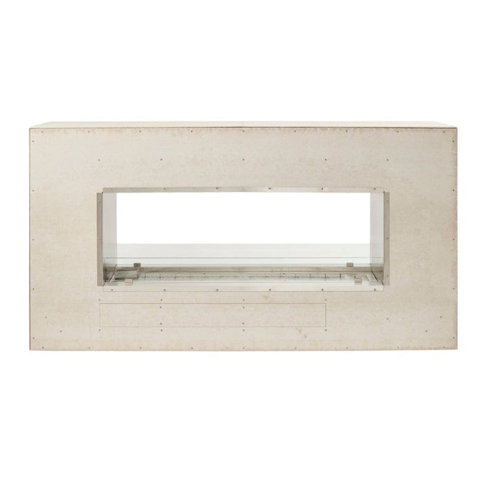 The Outdoor Greatroom Ready-to-Finish See Through Outdoor Fireplace