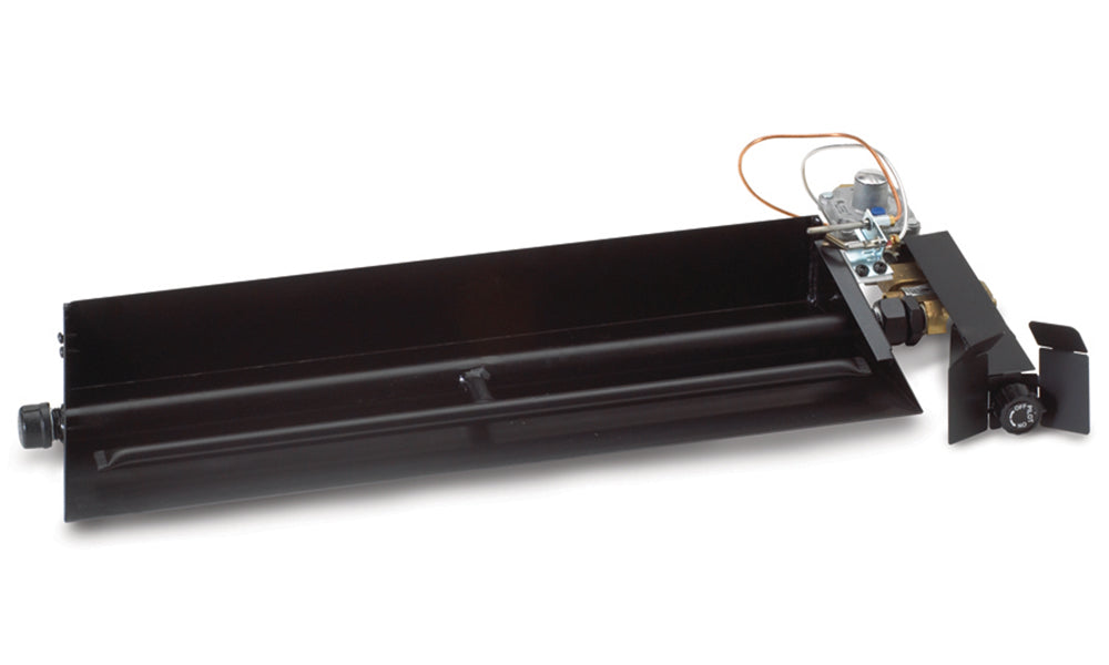 Real Fyre G45 Vented Gas Burner | Triple T - Side View