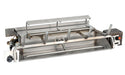 Real Fyre G52 Vented Burner System - Stainless Steel | Radiant Fyre - Side View