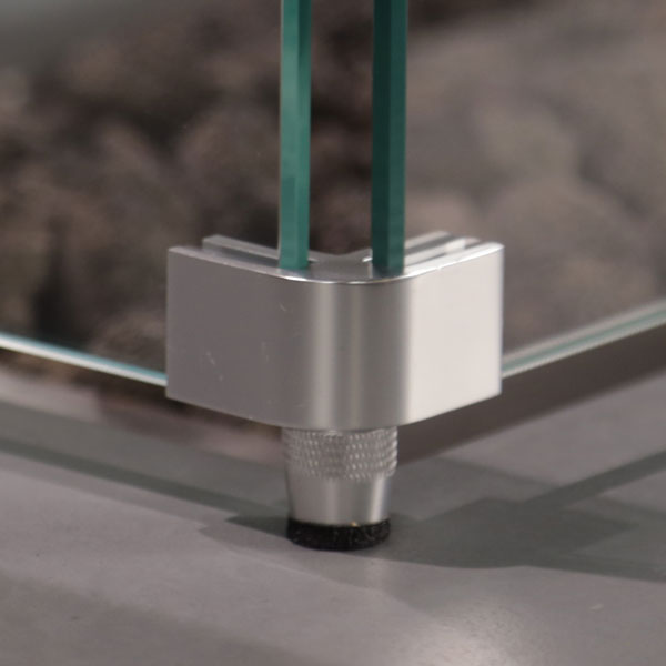 Starfire Designs Beton Square Glass Wind Guard Starfire Designs