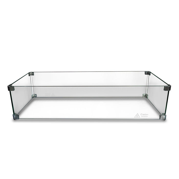Starfire Designs Beton Rectangle Glass Wind Guard Starfire Designs
