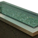 The Outdoor Greatroom Rectangular Glass Burner Cover Fire Pit - Detail View