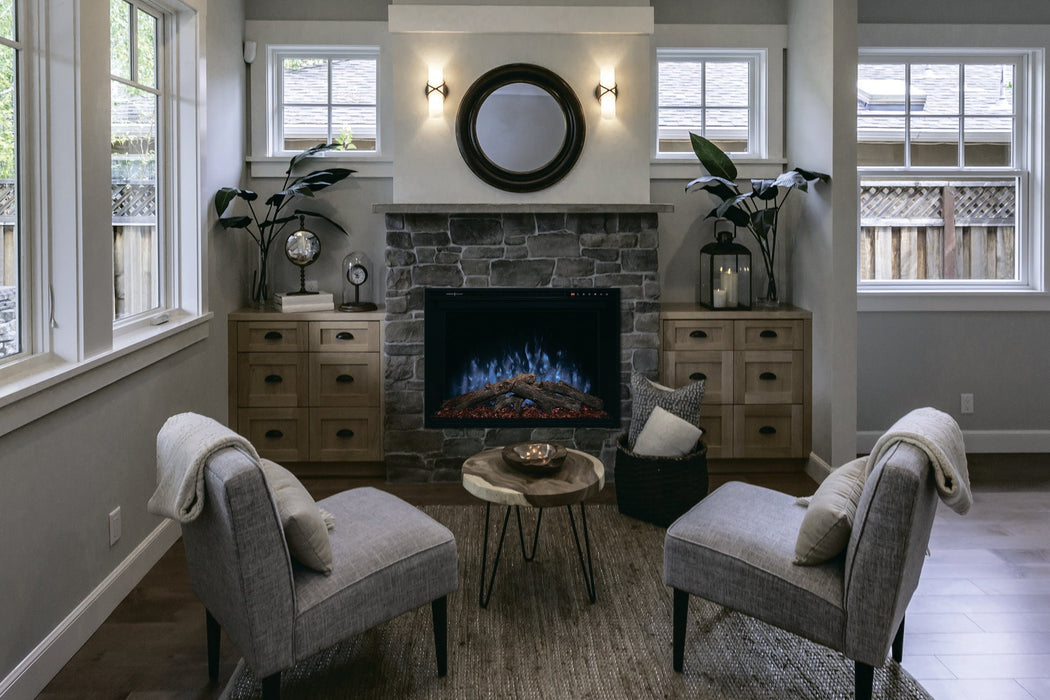 Open Box Modern Flames Redstone 42" Built In Electric Firebox Insert Modern Flames