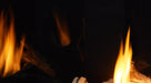 SimpliFire Allusion Heritage reflective black glass interior