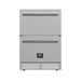 Forno Cosenza 24-Inch 4.69 cu.ft. Built-In Indoor/Outdoor Drawer Freezer with Ice Maker (FDRBI1838-24S) Refrigerator