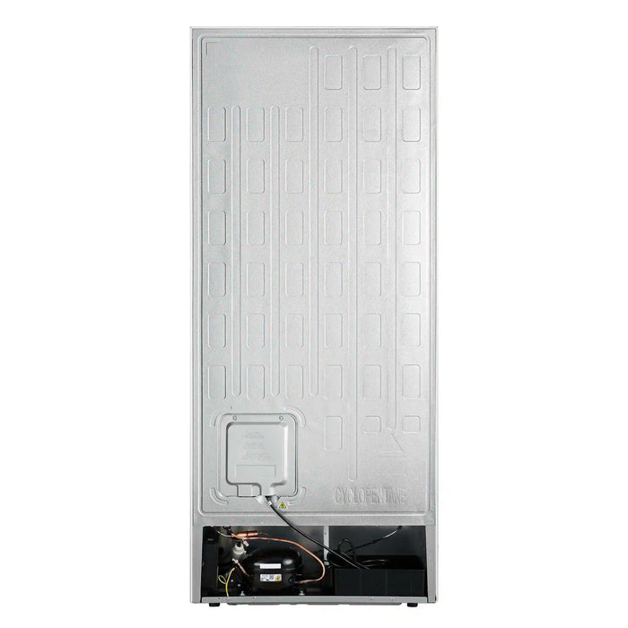 Forno Maderno 28-Inch Built-In 13.6 Cu.Ft. Convertible Refrigerator in White with Antique Brass Handle, Right Swing with Decorative Grille (FFFFD1722-32RSG-WHT)