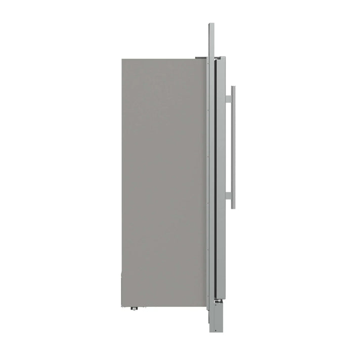 Forno Fortezza 32-Inch Right-Swing Convertible Refrigerator/Freezer with Trim Kit in Stainless Steel, Total No Frost (FFFFD1738-32RMG)