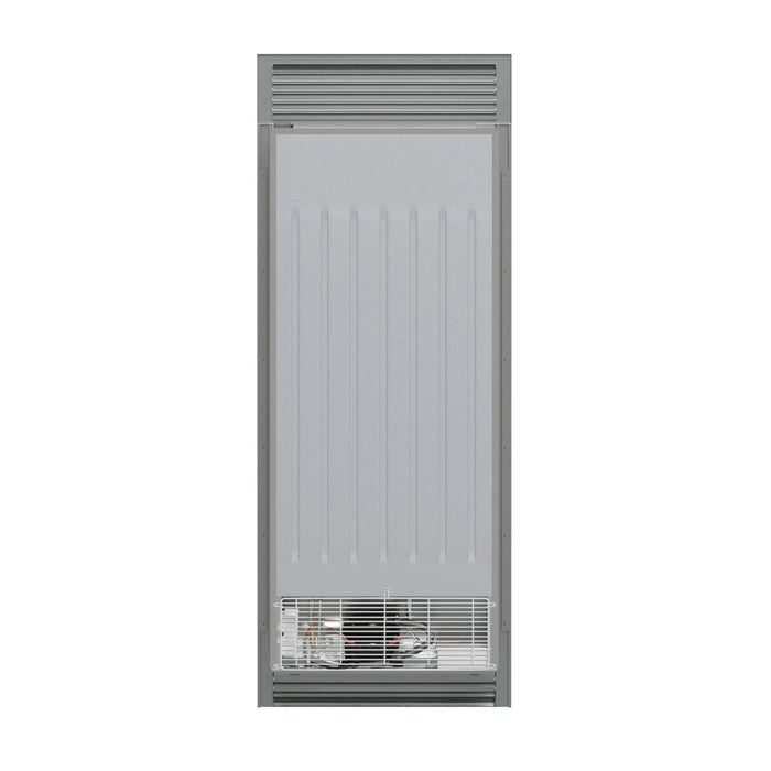 Forno Fortezza 32-Inch Right-Swing Convertible Refrigerator/Freezer with Trim Grille in Stainless Steel, Total No Frost (FFFFD1738-32RSG)