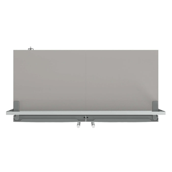 Forno Fortezza 60-Inch Built-In Convertible Refrigerator and Freezer in Stainless Steel with Grille Trim and Ice Maker (FFFFD1738-60SG)