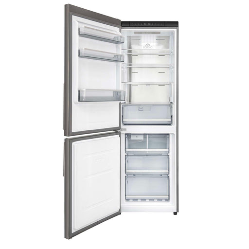 Forno Custodia 24-inch refrigerator in stainless steel front view with the door open