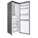 Forno Custodia 24-inch refrigerator in stainless steel left angled view with the door open