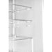 Forno Custodia 24-inch refrigerator in stainless steel interior shelving detail