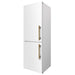 Forno Custodia 24-inch refrigerator in white right angled view