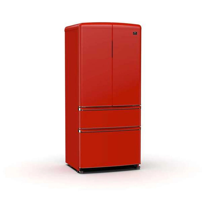 Forno Luigi 33-Inch 18 cu.ft. French Door Refrigerator in Red (FFFFD1791-33RED)
