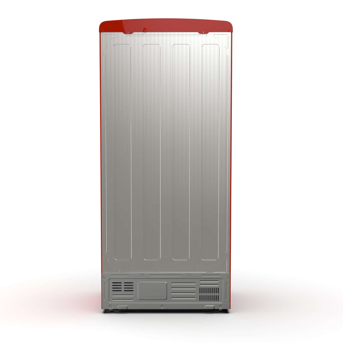Forno Luigi 18 cu.ft. French Door Refrigerator Red, Handle-Free Design, FFFFD1791-33RED