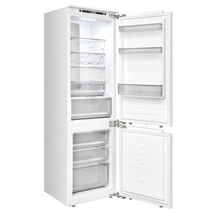 Forno Rivestito 22-Inch 8.6 Cu. Ft. Bottom Freezer Refrigerator in Panel Ready, Total No Frost, Fast Cool & Fast Freeze (FFRBI1798-21)