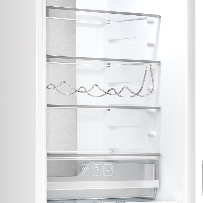 Forno Rivestito 22-Inch 8.6 Cu. Ft. Bottom Freezer Refrigerator in Panel Ready, Total No Frost, Fast Cool & Fast Freeze (FFRBI1798-21)