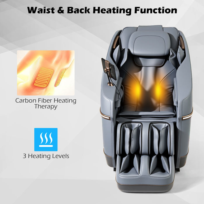 Relaxation 48 - Full Body Zero Gravity Massage Chair SL Track Recliner with Touch Screen