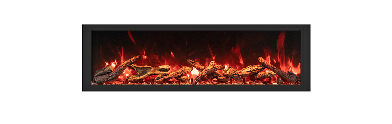 65" Electric Fireplace 102765-XT - back view