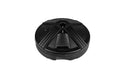 Ledge Lounger Resin Coated Concrete Umbrella Base-50lbs — Black