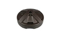 Ledge Lounger Resin Coated Concrete Umbrella Base-50lbs — Bronze