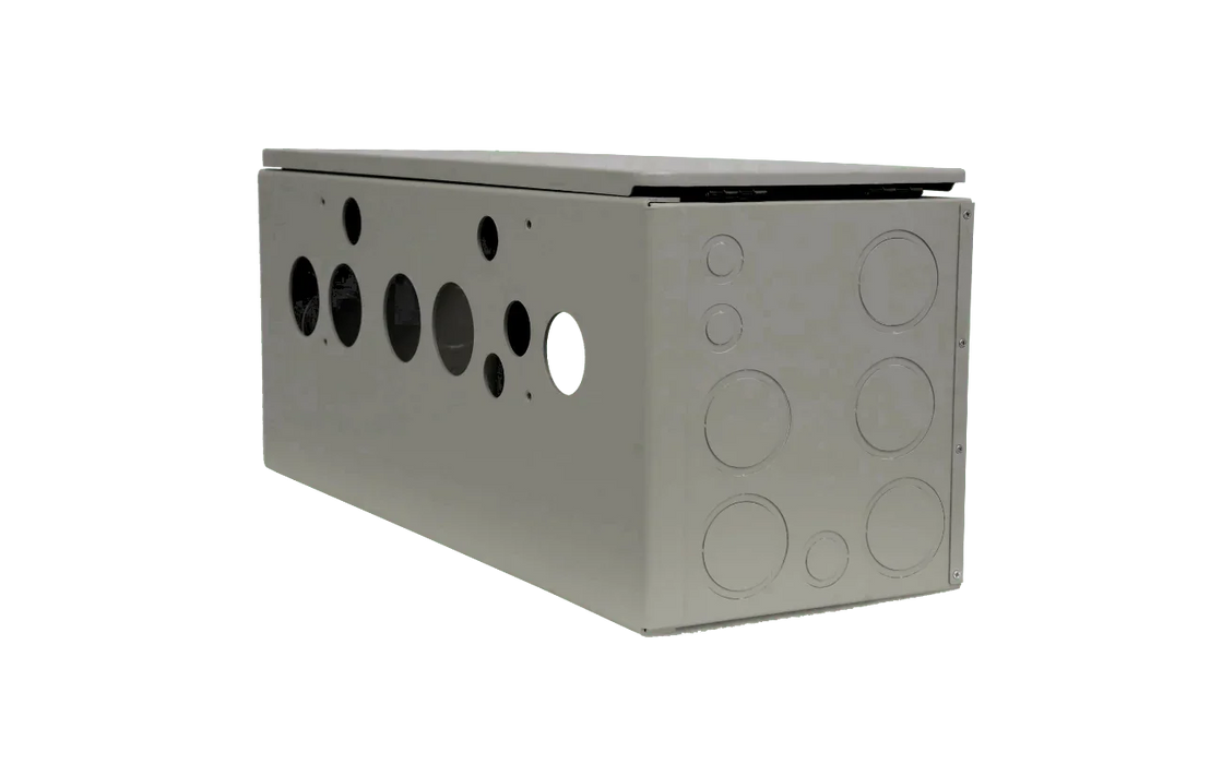 Green Vista Living EG4 PowerPro WallMount All Weather Conduit Box Bathroom Vanity - Side View