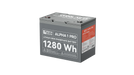 High quality photo of the Rich Solar - RS-B121SP - Rich Solar Alpha 1 Pro 12V 100Ah LiFePO4 Battery isolated right view. Photographed by Current Connected.