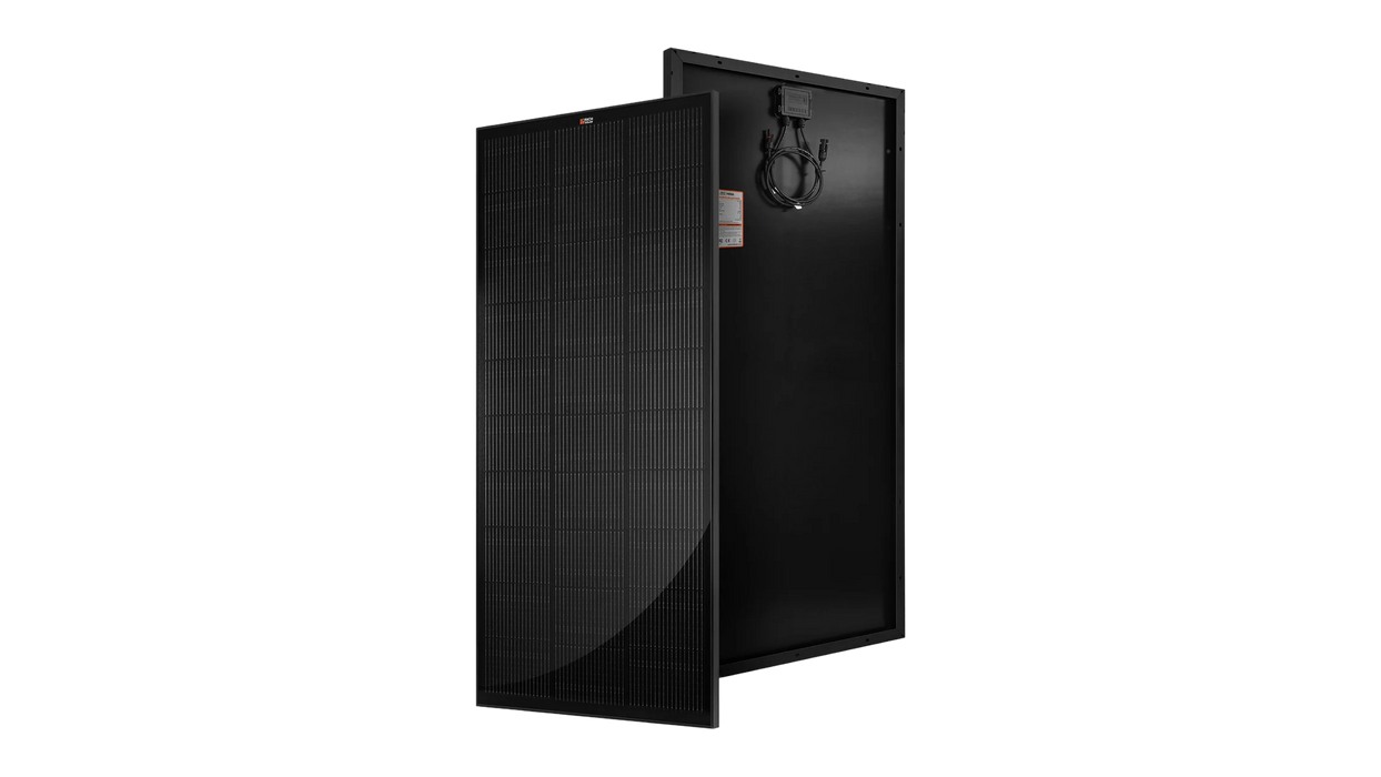 Rich Solar MEGA 200W Solar Panel, All-Black Monocrystalline Solar Panels for RV or Mobile Applications - Urban Supply Inc