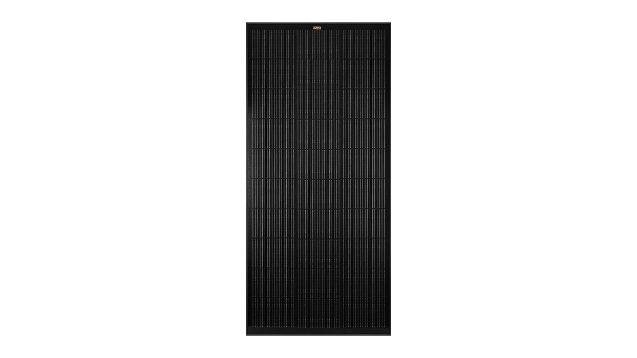 Rich Solar MEGA 200W Solar Panel, All-Black Monocrystalline Solar Panels for RV or Mobile Applications - Urban Supply Inc