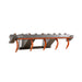 MechMaxx 72" Skid Steer Land Ripper Scarifier Landscaping Rake Attachment