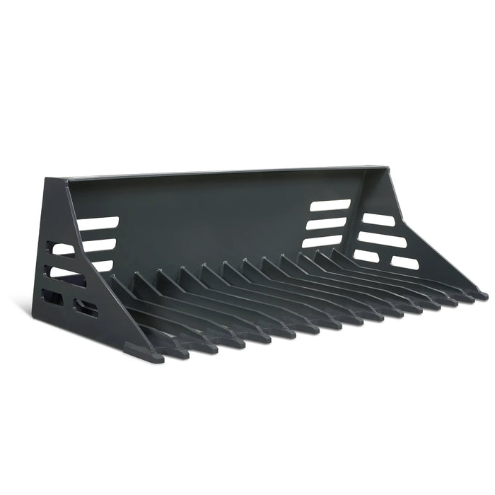 44'' Mini Skid Steer Rock Bucket,  25'' Overall Depth