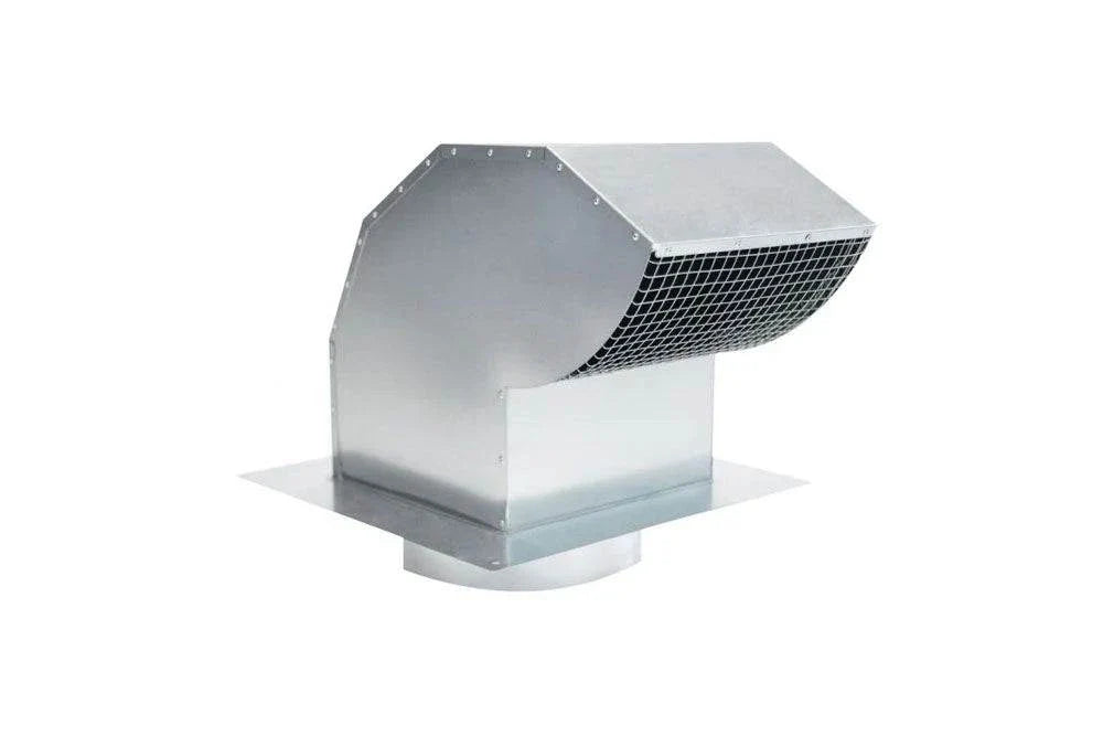 Galvanized Steel Roof Cap - 8" Duct (TALL) (for Heavy Snow)