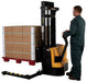 Vestil S-101-AA-DM steel adjustable double mast stacker - view 5