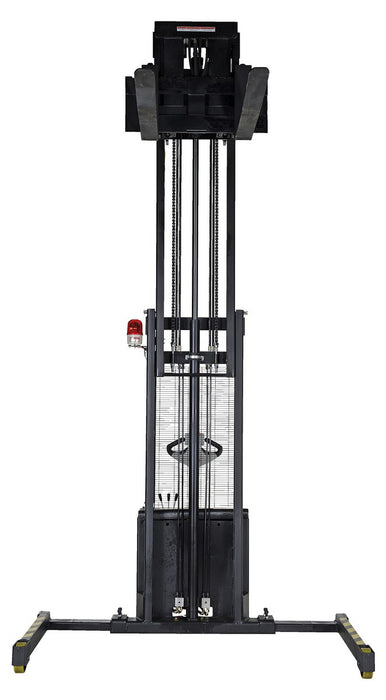 Vestil S-118-AA-FR steel adjustable extendable fork stacker - view 3