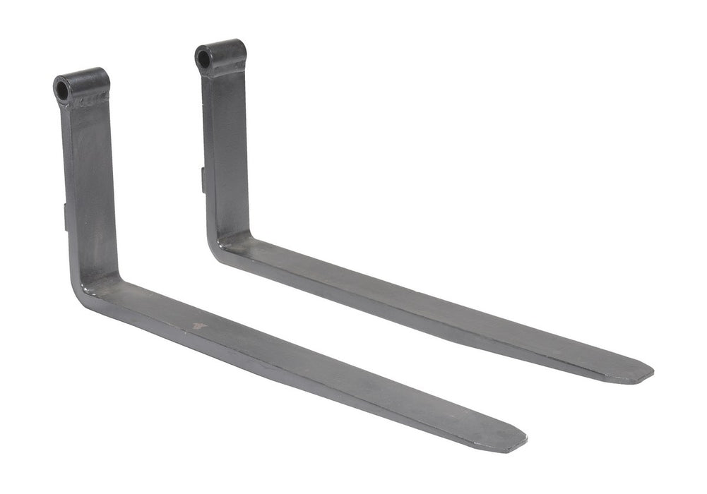 Vestil S-2CB-42-FK Steel Forks 42 in. Long For Counter Balanced Powered Lift Models Black