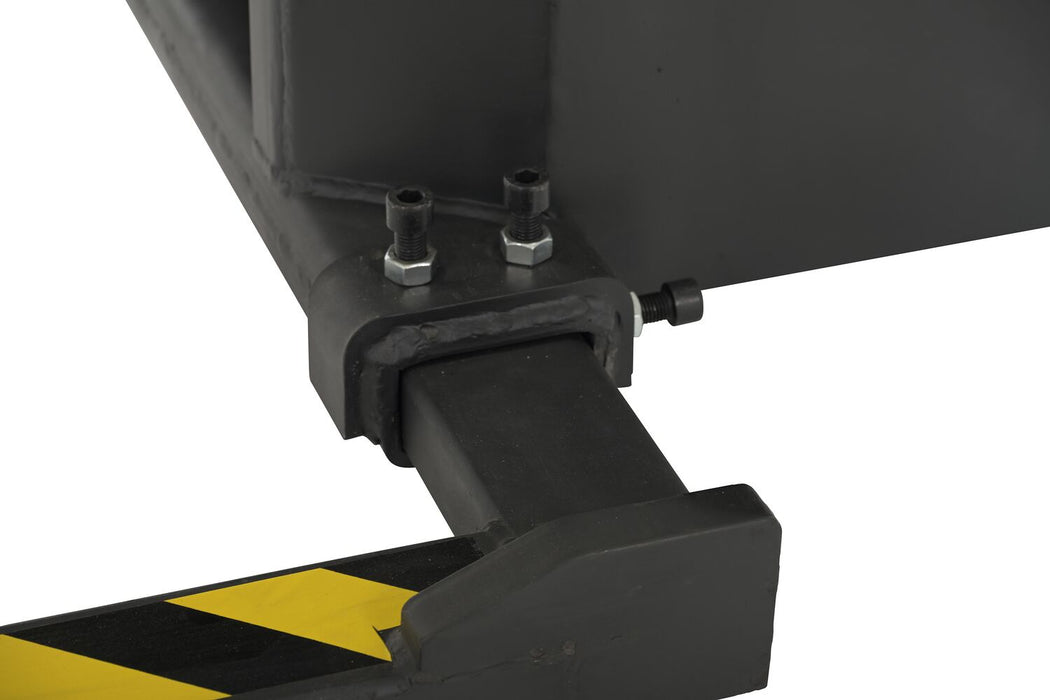 Vestil S-62-AA-SCL steel adjustable powered lift stacker with scale - view 10