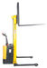 Vestil S-62-AA steel adjustable powered lift stacker - view 6
