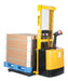 Vestil S-62-AA steel adjustable powered lift stacker - view 7