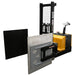 Vestil S-CB-2751-BCF Counter Balanced Powered 27 in. - 51 in. Bale Clamp Lifter 800 lb. Capacity Black/Yellow