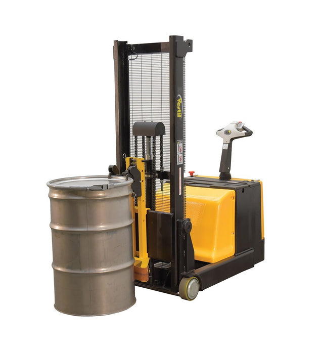 Vestil S-CB-62-DDC steel counter balanced drum lifter dual grip - view 4