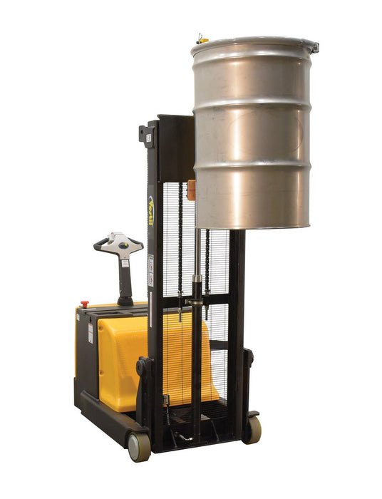 Vestil S-CB-62-DDC steel counter balanced drum lifter dual grip - view 5