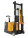Vestil S-CB-62-SDC Steel Counter Balanced Drum Lifter Single Grip 62 in. Lifting Height 1,000 lb. Capacity Yellow/Black