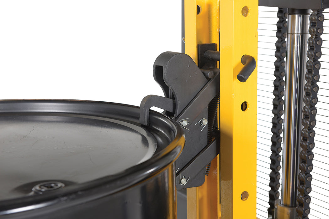 Vestil S-CB-62-SDC steel counter balanced drum lifter single grip - view 6